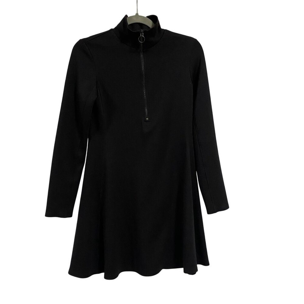 Athleta‎ Deep Dive Black Turtleneck Dress Size XS